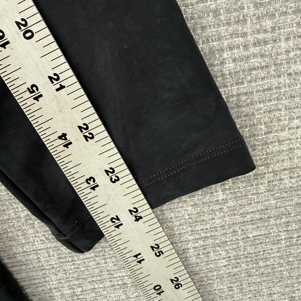 Eileen Fisher Black Long Sleeve Tunic Dress Sz M Shift A Line Casual Bouncy Soft - Picture 6 of 8